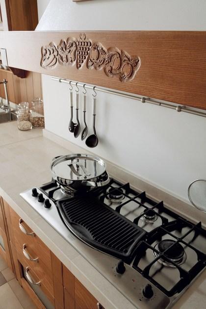 Floritelli Cucine Линейная модульная кухня в ясене Carmen sun-id-1510609 - Вид №2