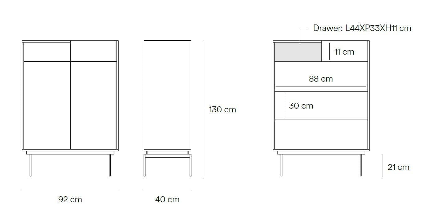 Шкаф из шпона с распашными дверцами TEULAT Valley ARCH-00069885 - Вид №8