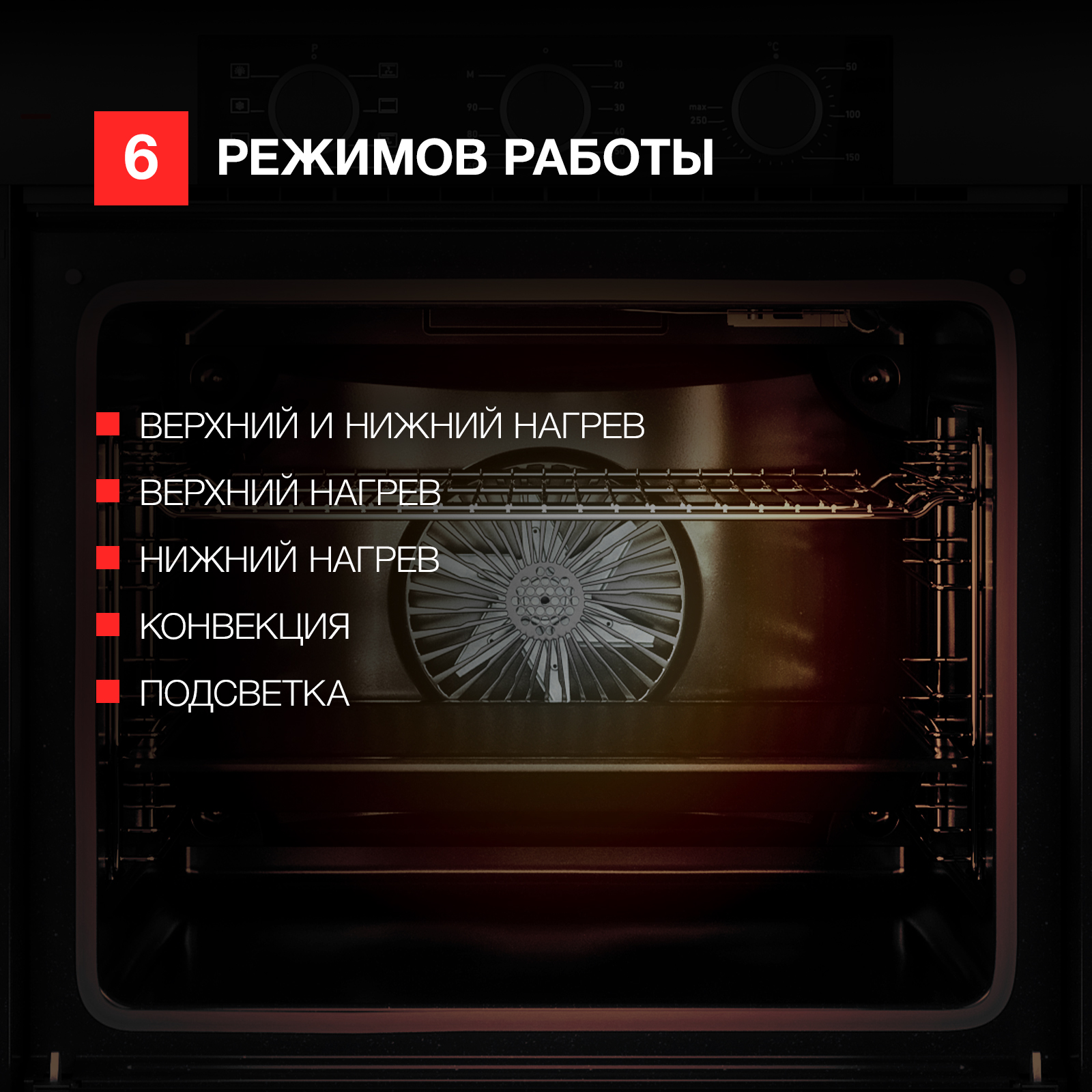 9936059 Электрический духовой шкаф Kuppersberg HF 603 GR серый STDN-0090034 - Вид №12