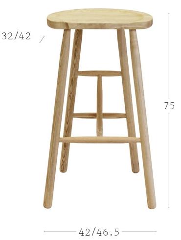 Billiani Высокий стул в золе Puccio 712 - Вид №1