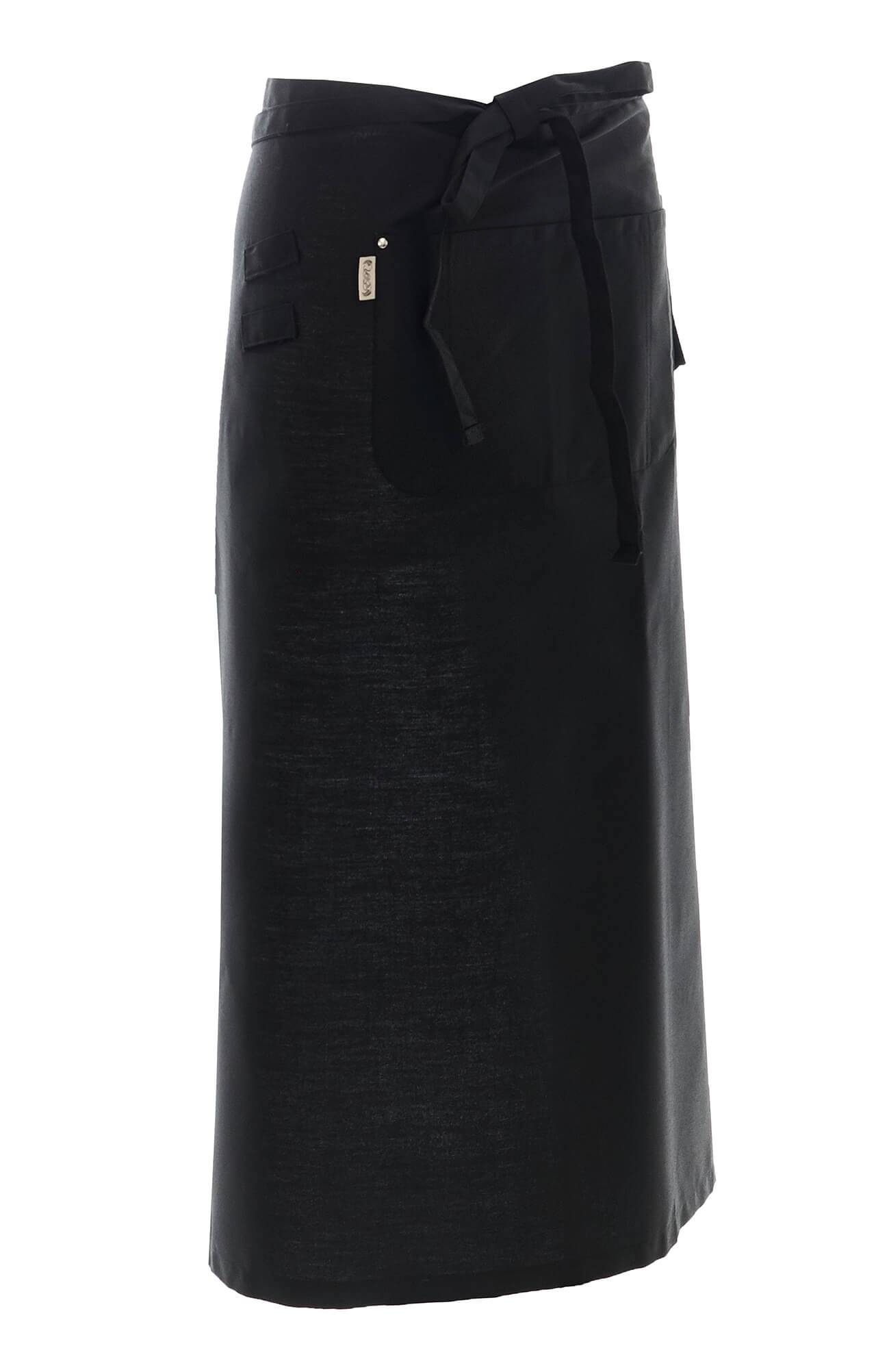 59986 Фартук  удлиненный, цвет black RICON  Одежда для официантов  размер  - Вид №4