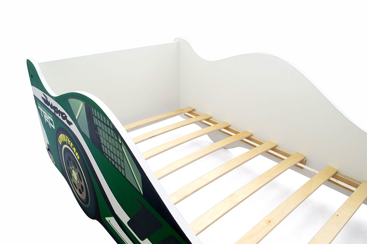 Детская кровать-машина зеленая "Супра" БЕЛЬМАРКО  00-3873174 Зеленый Santreyd  - Вид №9