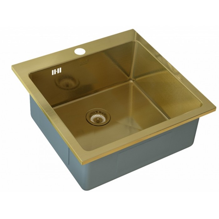 Zorg SZR-51 bronze Мойка кухонная прямоугольная Zorg  - Вид №1