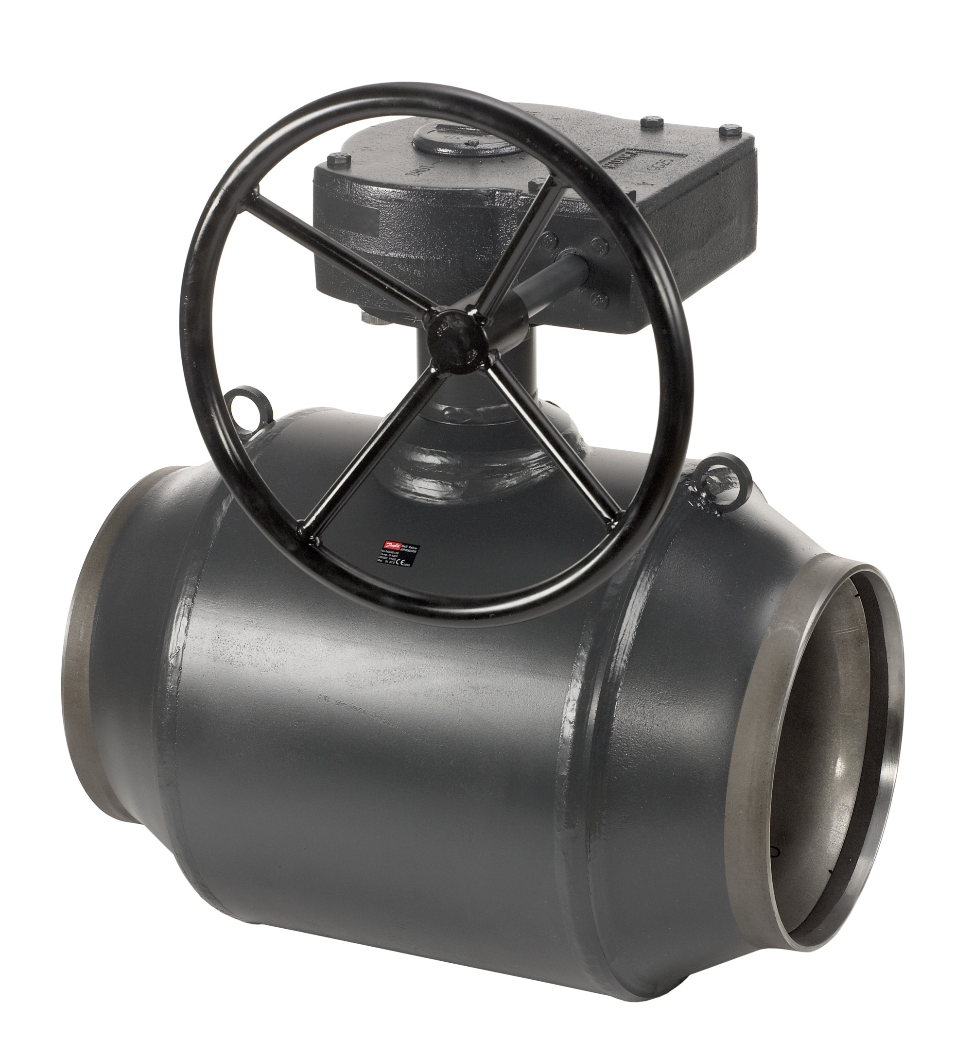 Danfoss JiP цельносварные из углеродистой стали с полным проходом (PN 16/25/40) JIP FF Кран шар полнопр Ду350 Ру25 фл/р 065N1374  - Вид №14