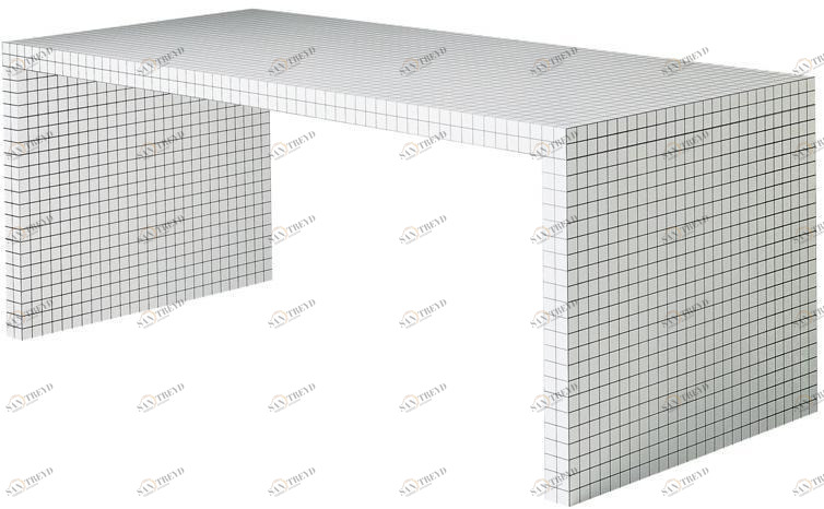 Zanotta Письменный стол из сотовой панели Quaderna sun-id-1474746
