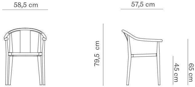 NORR11 Стул ясеня с сиденьем из ротанга sun-id-1504799 - Вид №6