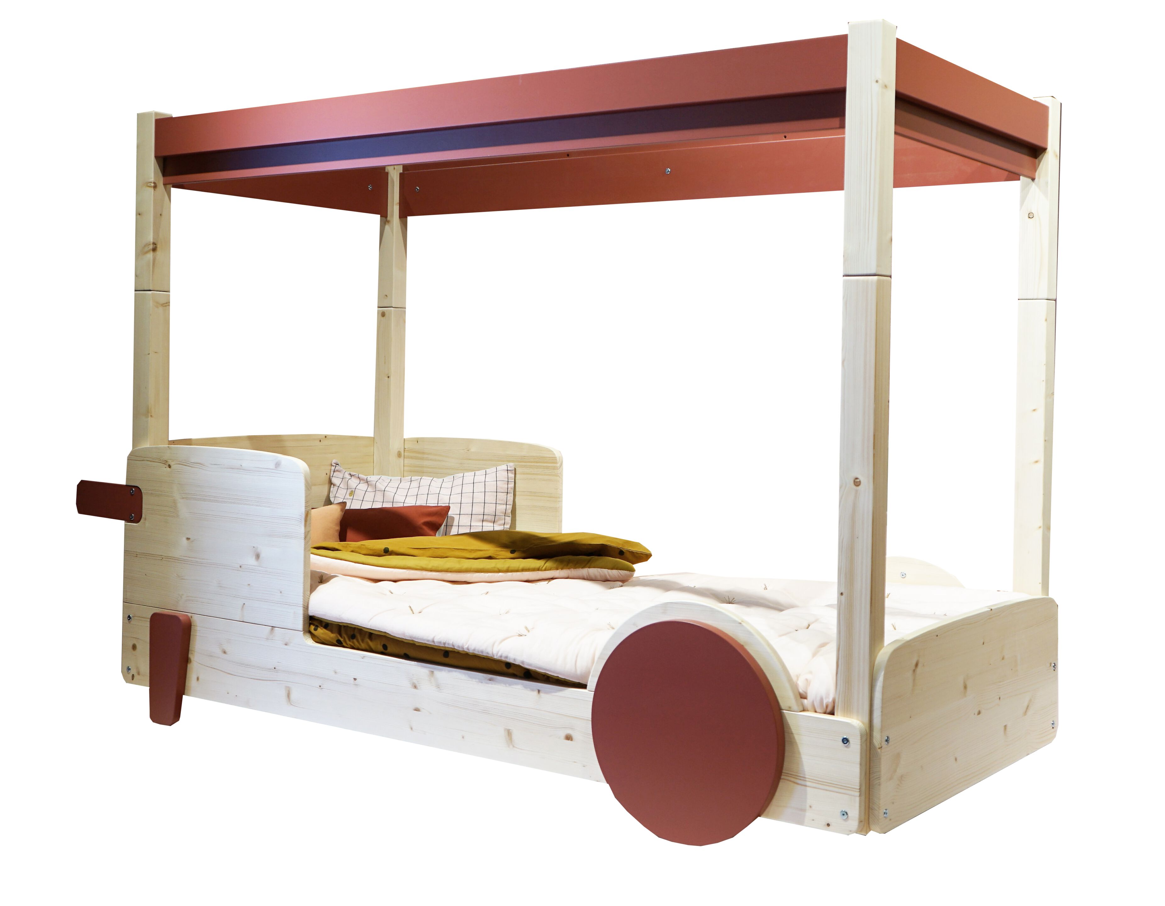 Деревянная односпальная кровать с балдахином Mathy by Bols ARCH-00085571 - Вид №6