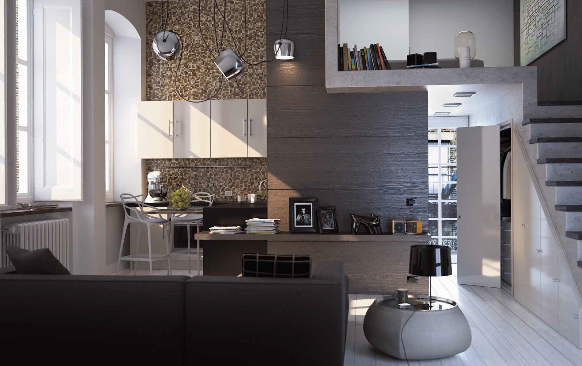 Деревянные стены заподлицо двери для шкафов GAROFOLI Miria ARCH-00104224 - Вид №5