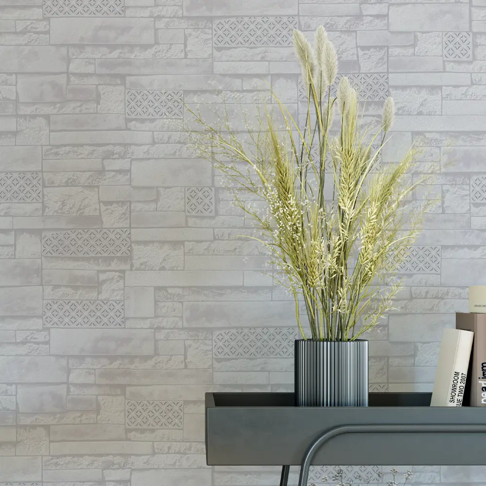 Флизелиновые обои Palitra Home Antic серые - элегантность в каждом рулоне 89384258 STLM-1422146 - Вид №3