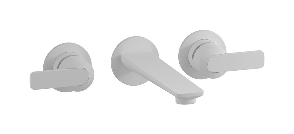 Смеситель встроенный для раковины WE ARE IB c6306bo Matt White C-67