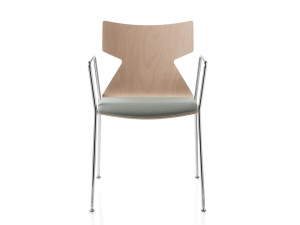 Стул конференции из бука со встроенной подушкой