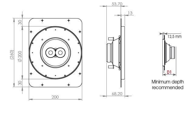 Металлический акустический диффузор Garvan Acoustic Luna ARCH-00074283 - Вид №4