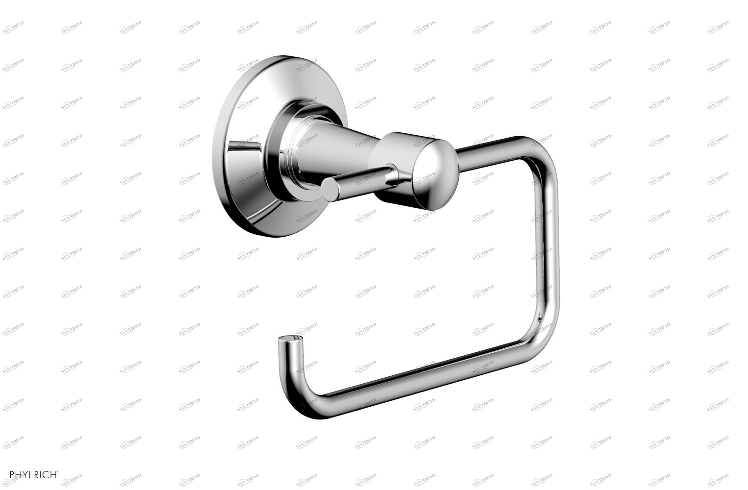 Держатель туалетной бумаги WORKS Phylrich  220-74-026 Хромированный 