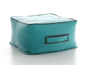 Ткань квадратный сад пуфик