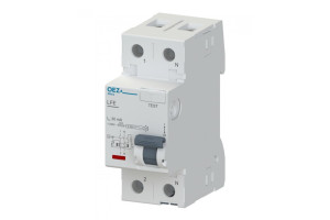16305058 Устройство защитного отключения серия LFE, 1p+N, 40А, 30мА, тип AC, PI: LFE-40-2-030AC 42390 OEZ
