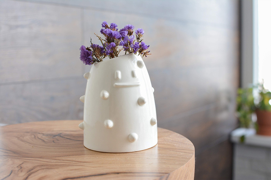 STM-1-05 Ваза eco «шип» Экочеловеки  - Вид №3