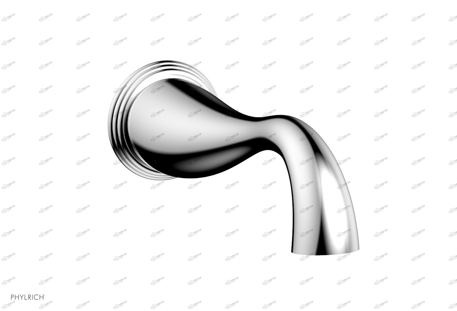 Смеситель для ванны 3RING Phylrich  D1205X3-026 Хромированный 