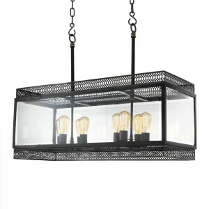 Люстра Roma L от Eichholtz чёрная 111011 EICHHOLTZ ДИЗАЙНЕРСКИЕ, EICHHOLTZ 061621 Чёрный