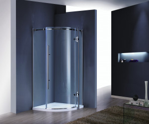 Душевое ограждение GROSSMAN GR-5090 Style 90*90*190 полукруг, дверь распашная