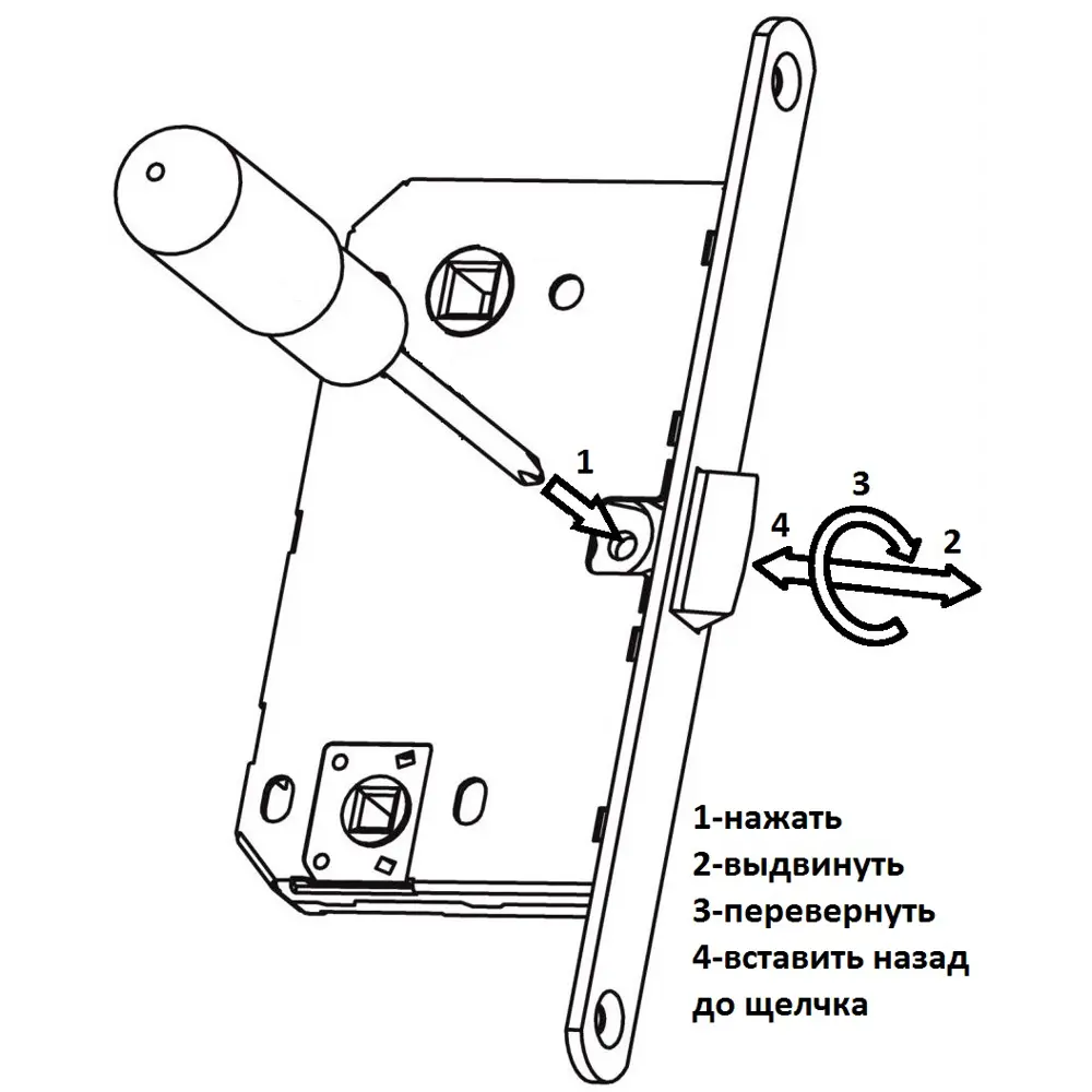 ARTENS Межкомнатная дверь 'Акация' с ПВХ-покрытием и комплектом фурнитуры 83851425 STLM-0045007 - Вид №8