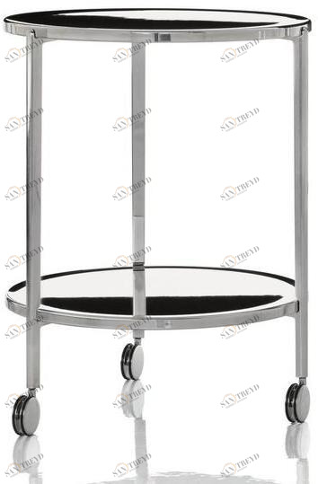 Magis Низкий алюминиевый журнальный столик на колесиках sun-id-1443183