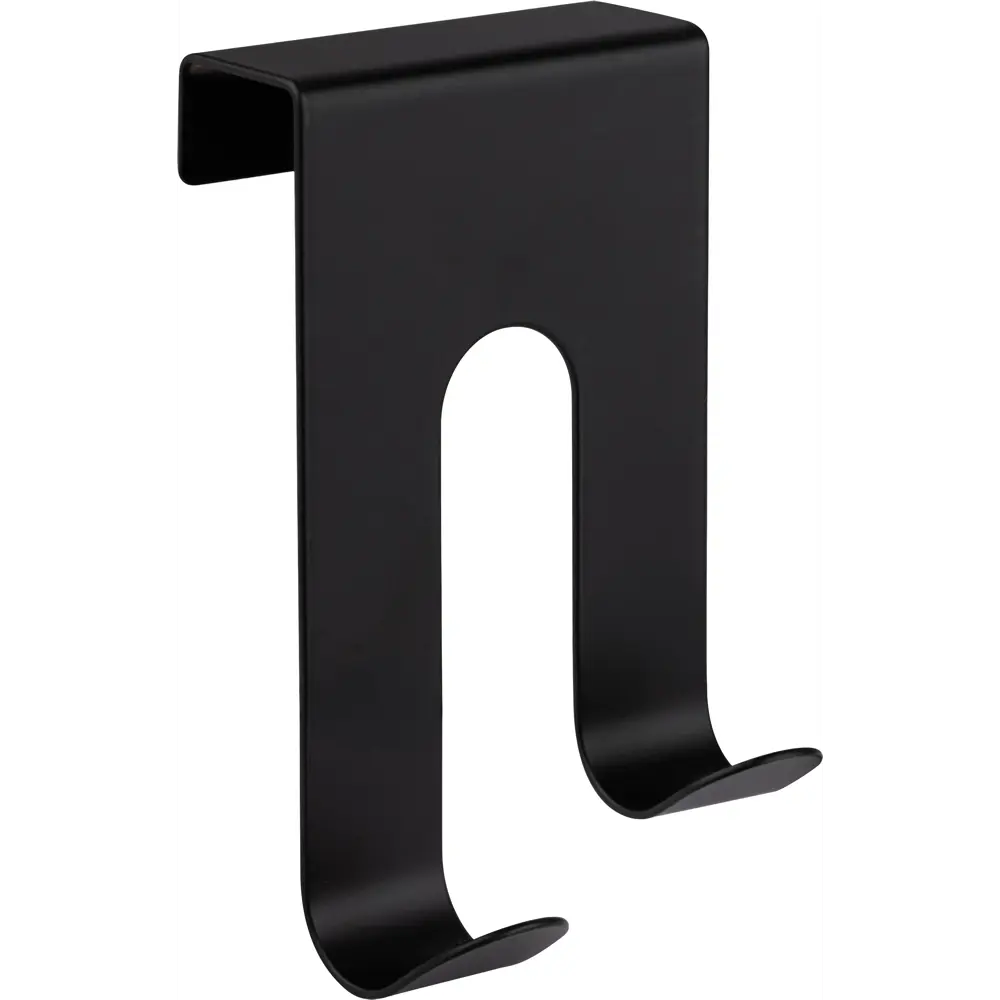 Крючок на дверь KONSENSA 6x11 см цвет черный STLM-2046218 - Вид №1