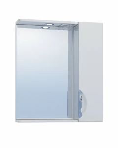 Зеркало Callao 600 правое, со спотом600⨉150⨉700 мм белый