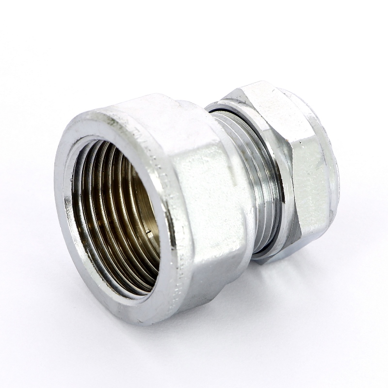 Муфта обжим-В хромированная TIEMME 22х1" 1130217 - Вид №2