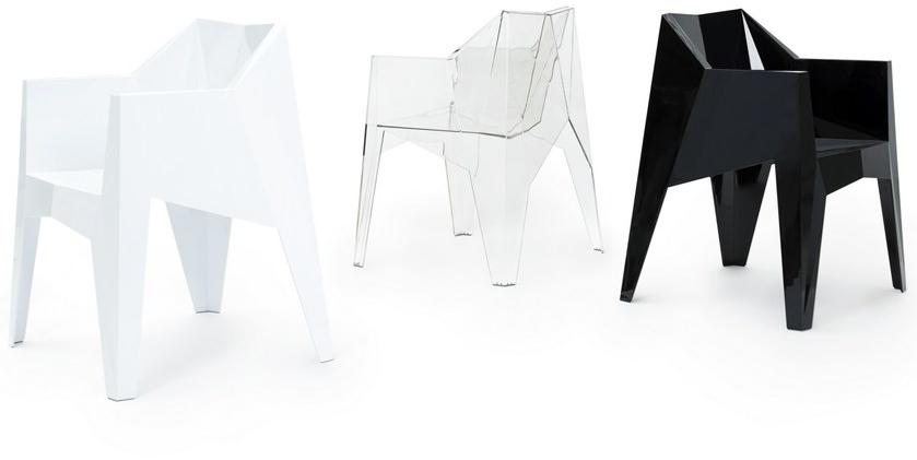 VONDOM Штабелируемый садовый стул с подлокотниками Voxel sun-id-1470954 - Вид №3