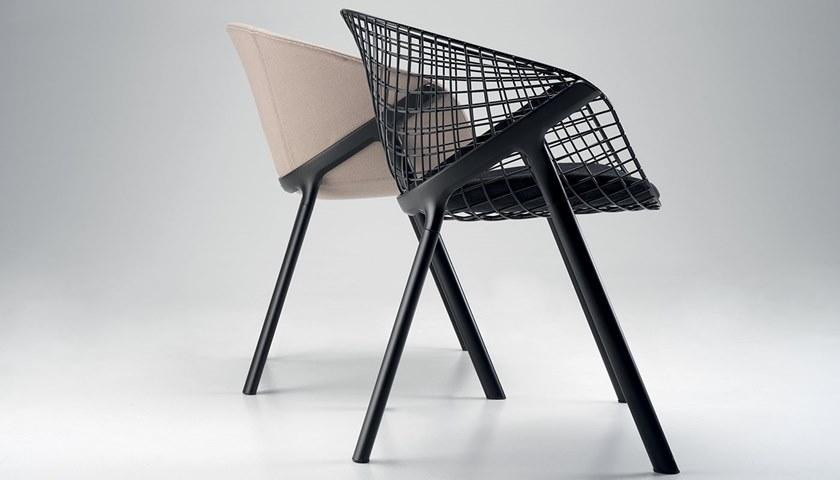 Alias Стул с обивкой и подлокотниками Kobi 03a - Вид №3