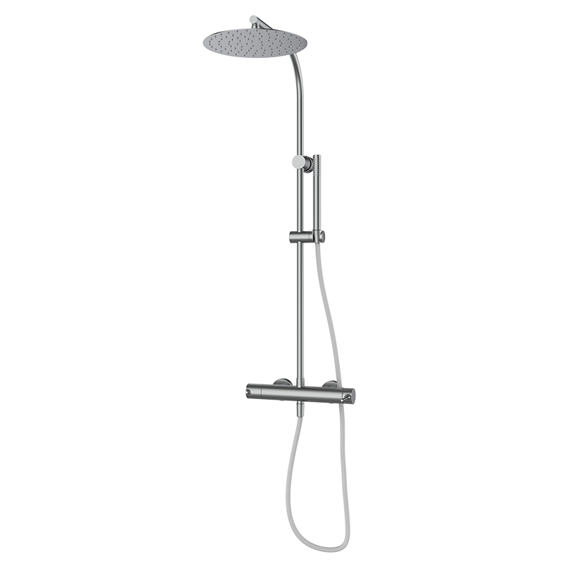 47499473 PREMIUM Inox Смеситель для душа с колонкой Нержавеющая сталь GRB MIXERS 