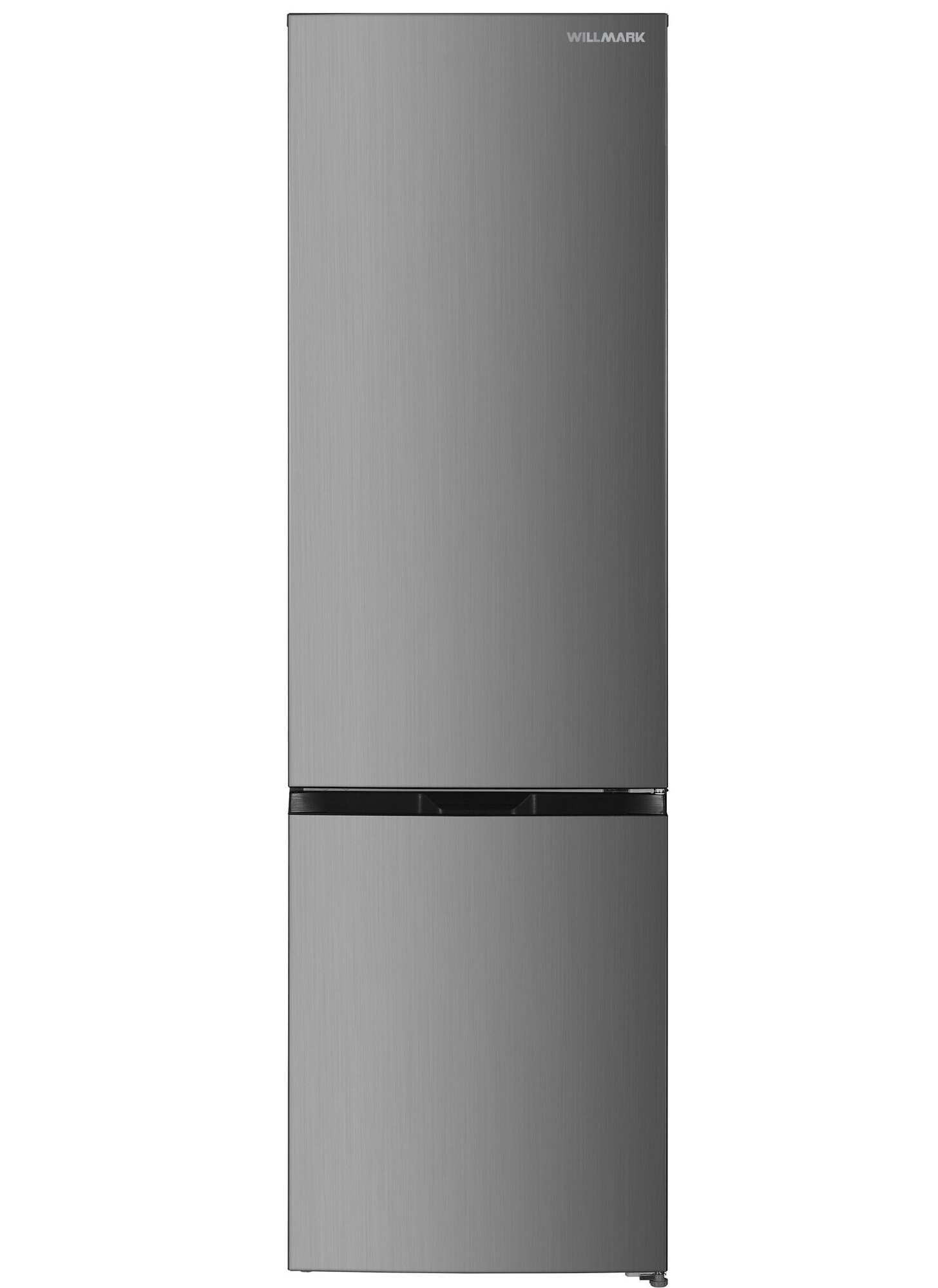 9193413 Холодильник с морозильником   WILLMARK RFN-472NFX серебристый STDN-0088346