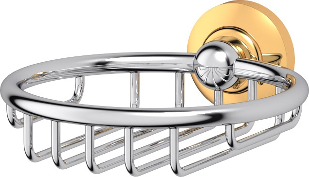 STI 106 Мыльница-решетка 3SC STILMAR CHROME/GOLD Treesseci 3SC