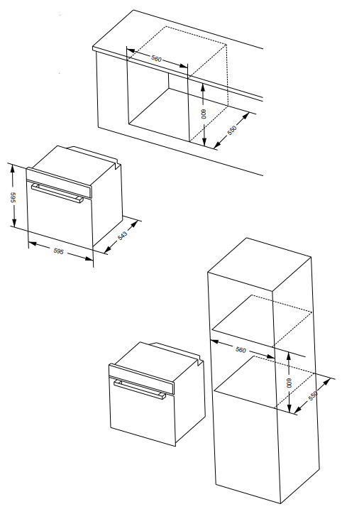 5601608 Электрический духовой шкаф DeLonghi DEO 755 IM MARTINA серебристый STDN-0096467 - Вид №9