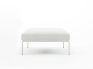 Ткань квадратный сад пуфик