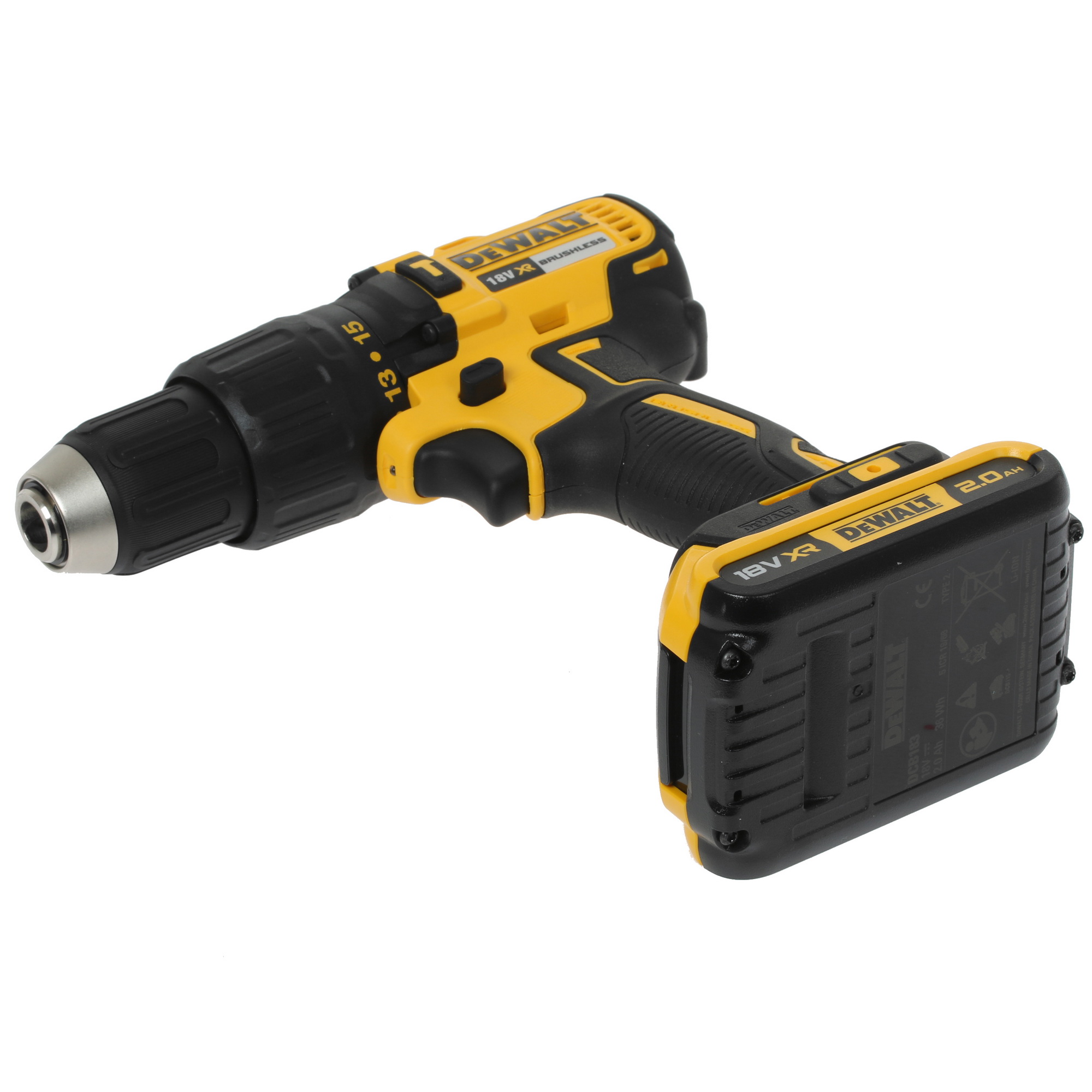 Дрель-шуруповерт DeWalt DCD778D2T-QW XR FLEXVOLТ 18/54V 5344673 STDN-0025184 - Вид №4