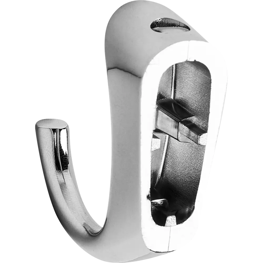 89364342 Крючок Jet JET912, ЦАМ, цвет хром STLM-1003487 - Вид №3