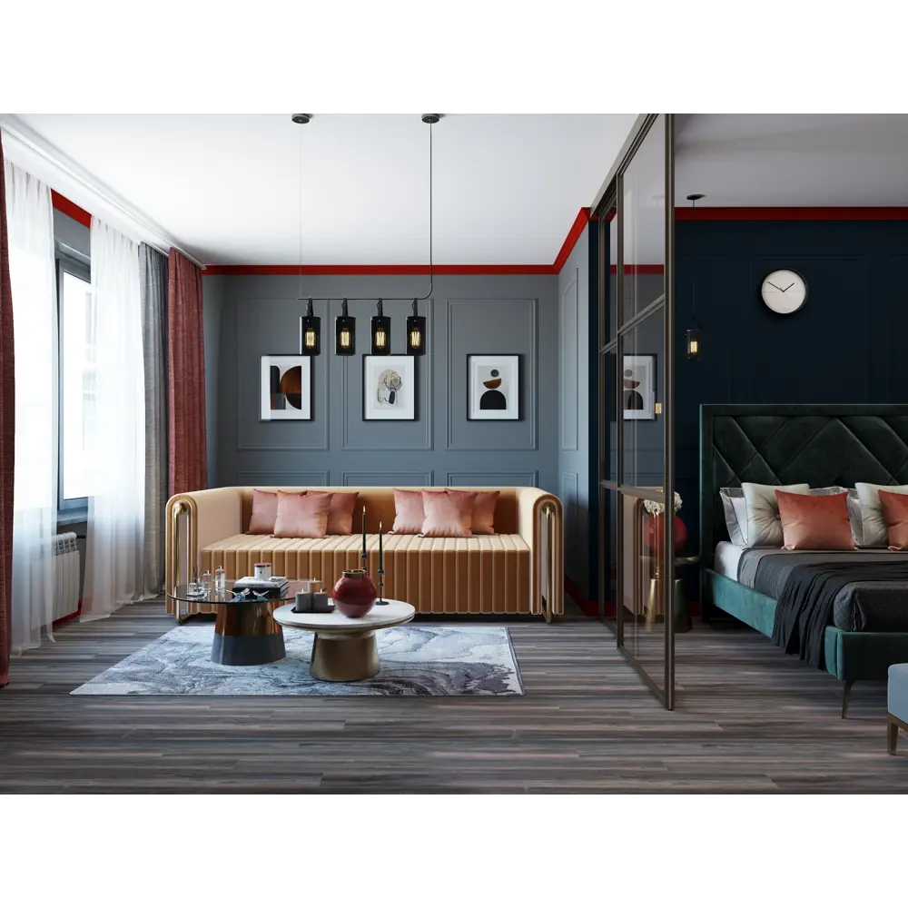 Карниз пластиковый трехрядный Inspire в наборе 300 см пластик цвет белый STLM-2205749 - Вид №2