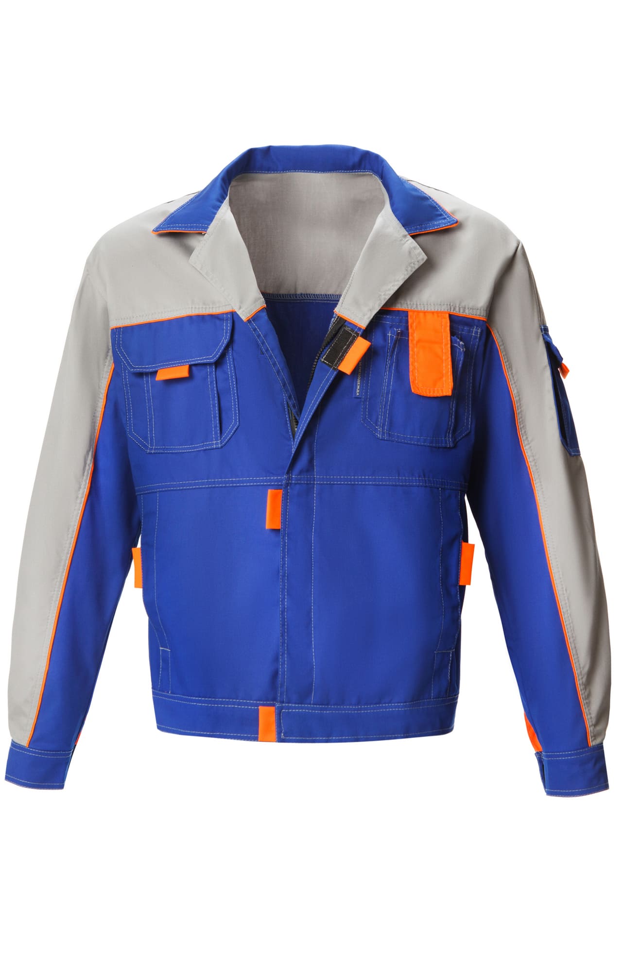 5039609 Костюм "Профессионал-2" василек-светло-серый  Летняя спецодежда  размер 72-74/206-212  - Вид №3