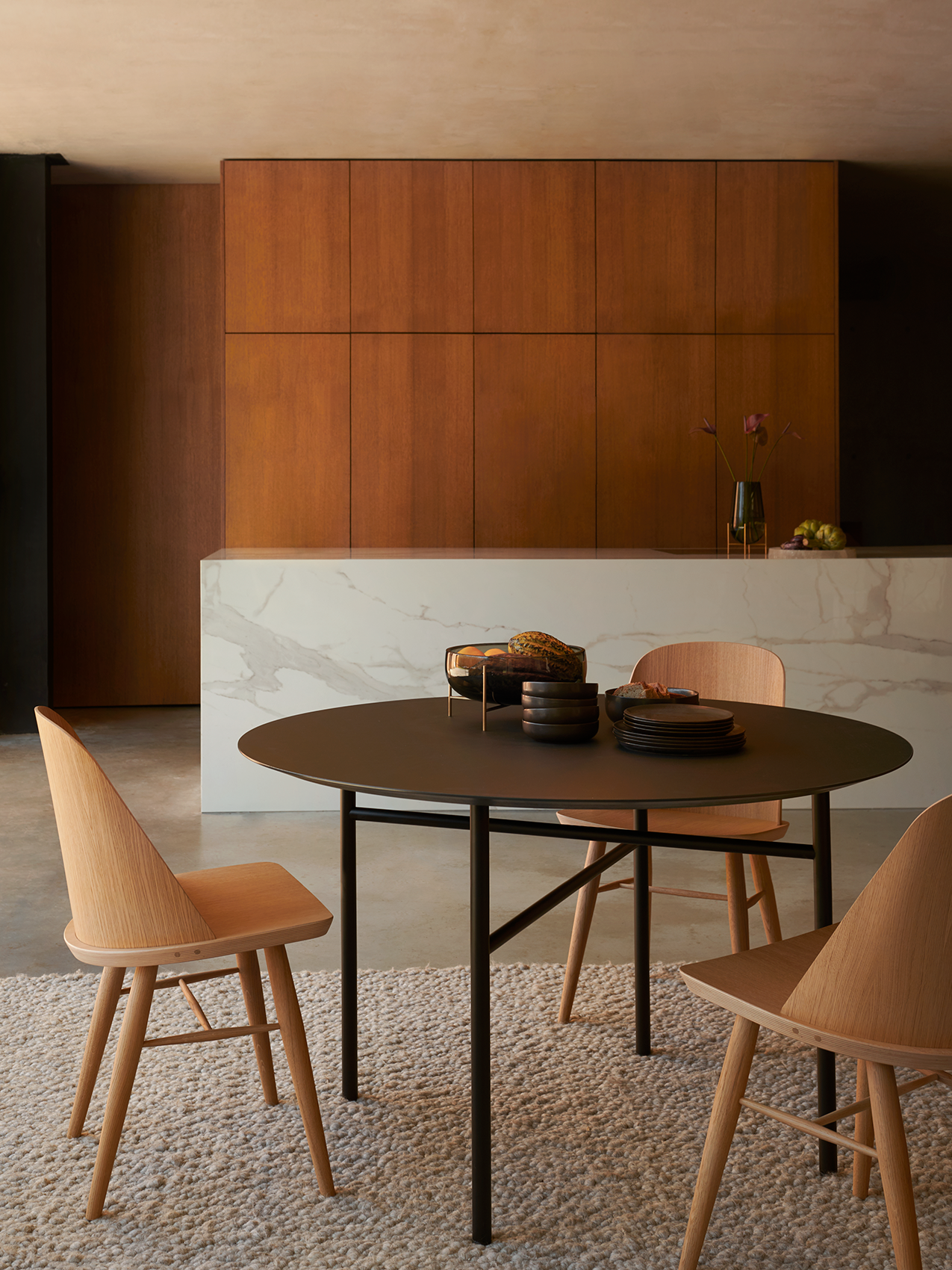 5709262026296 Обеденный стол Snaregade, круглый LuceLight  - Вид №7