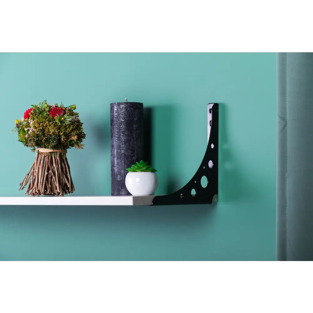 Кронштейн LARVIJ для навесных полок - стильное и надежное крепление 84908802 STLM-1098361 - Вид №4