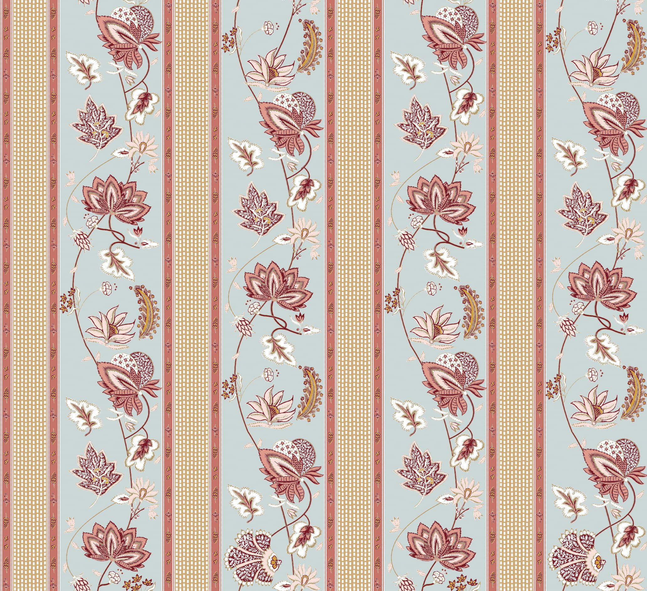 Цветочные узоры нетканые обои LELIEVRE Quenin-Belle Époque ARCH-00044249 - Вид №11