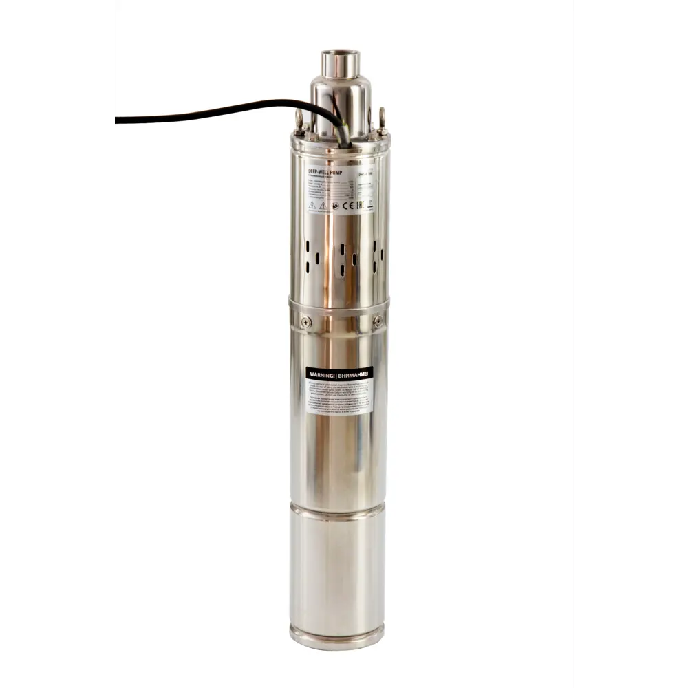 Насос садовый скважинный Denzel DWS-4-100 высота подъема 100 см кабель 20 м 1700 л/час STLM-2058432 - Вид №1