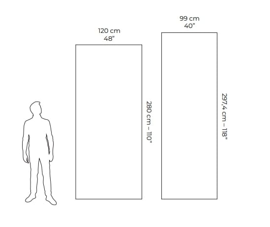 Ультратонкая алюминиевая декоративная панель Tecnografica CREMA AVORIO ARCH-00086437 - Вид №15