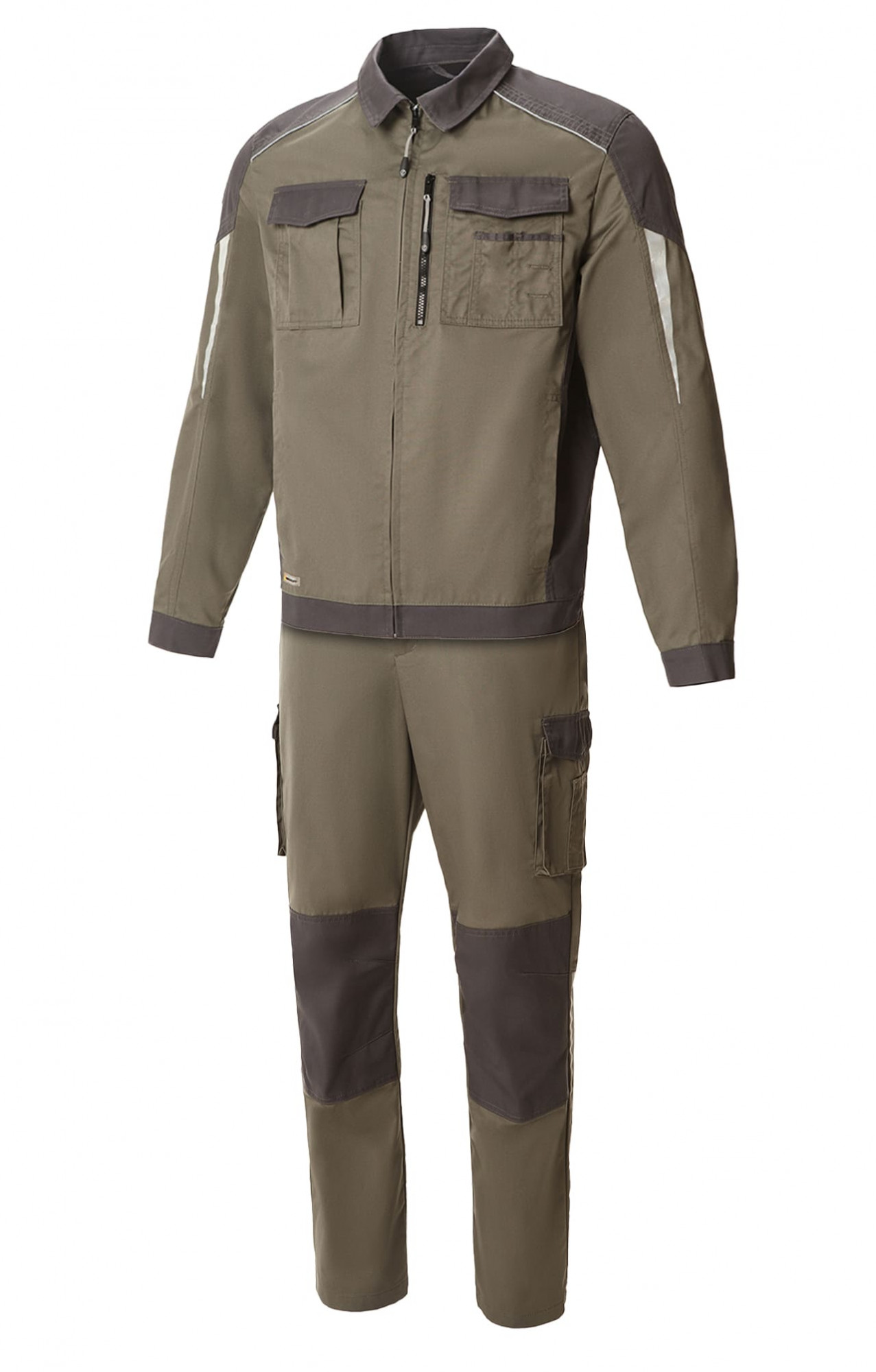 4974815 Костюм  NEW серый хаки графит STATUS  Летняя спецодежда  размер 48-50/182-188 