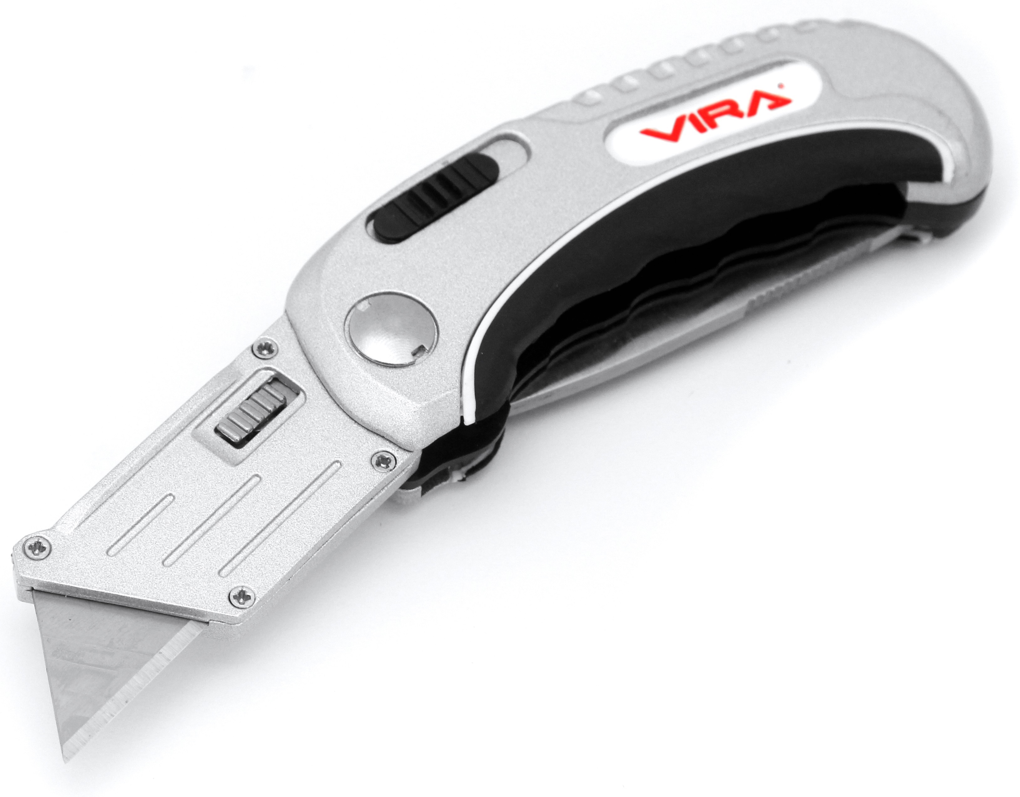 Складной нож VIRA 19 мм 2-в-1 с антикоррозийным покрытием 88110958 STLM-0076911