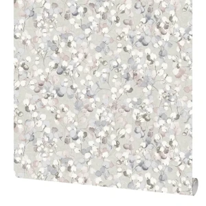 Обои флизелиновые Solo Lunaria темно-серые 1.06 м 106309