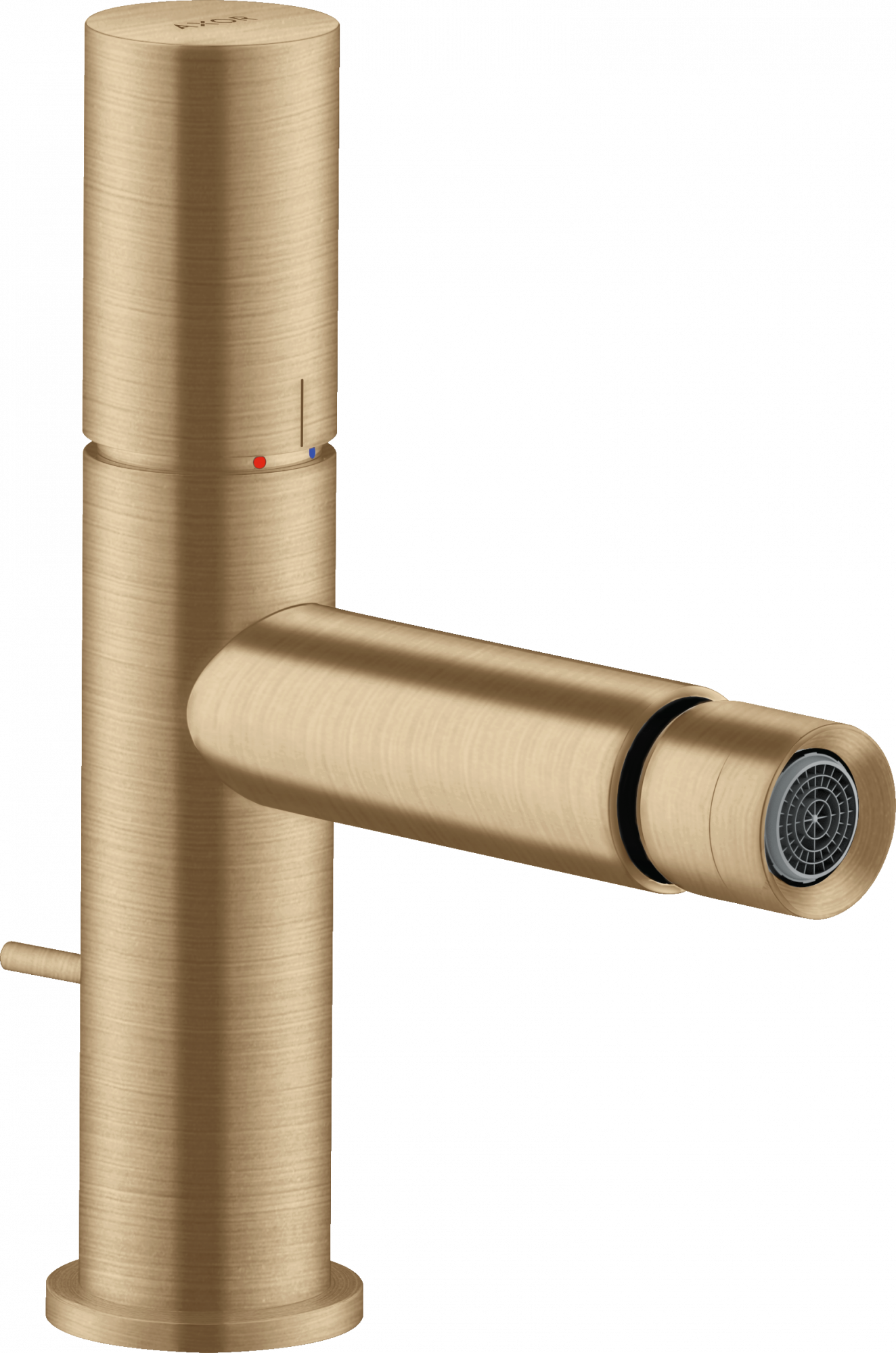 45200140 Смеситель для биде, однорычажный, с нулевой ручкой и сливным гарнитуром AXOR UNO