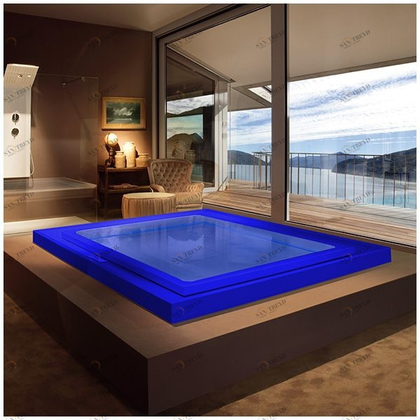 Бассейн Gruppo Treesse Fusion 230 SPA-V863H-SI встроенный прямоугольный синий Fusion SPA SPAV863HSI