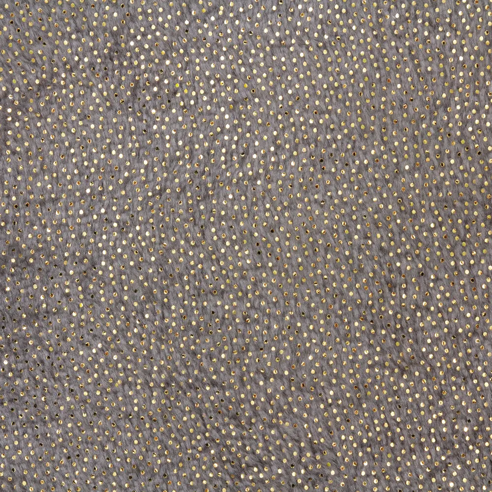 Плед «Gold», 180х200 см, фланель, цвет антрацит BELEZZA STLM-2016790 - Вид №1